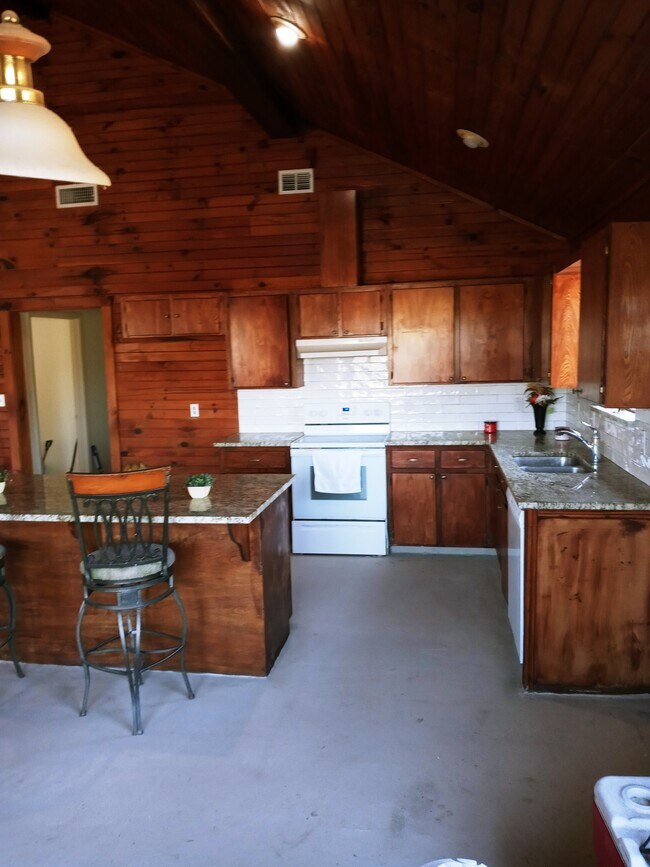 Kitchen and Island - 9005 Johnson Rd