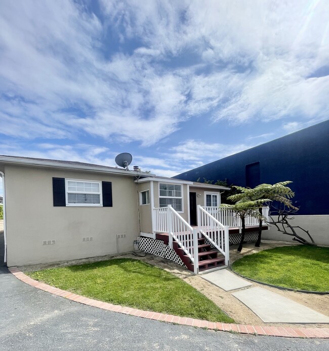 Back yard/back entrance - 1121 9th St