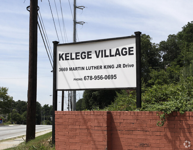 Kelege Village Sign - Kelege Village Apartments