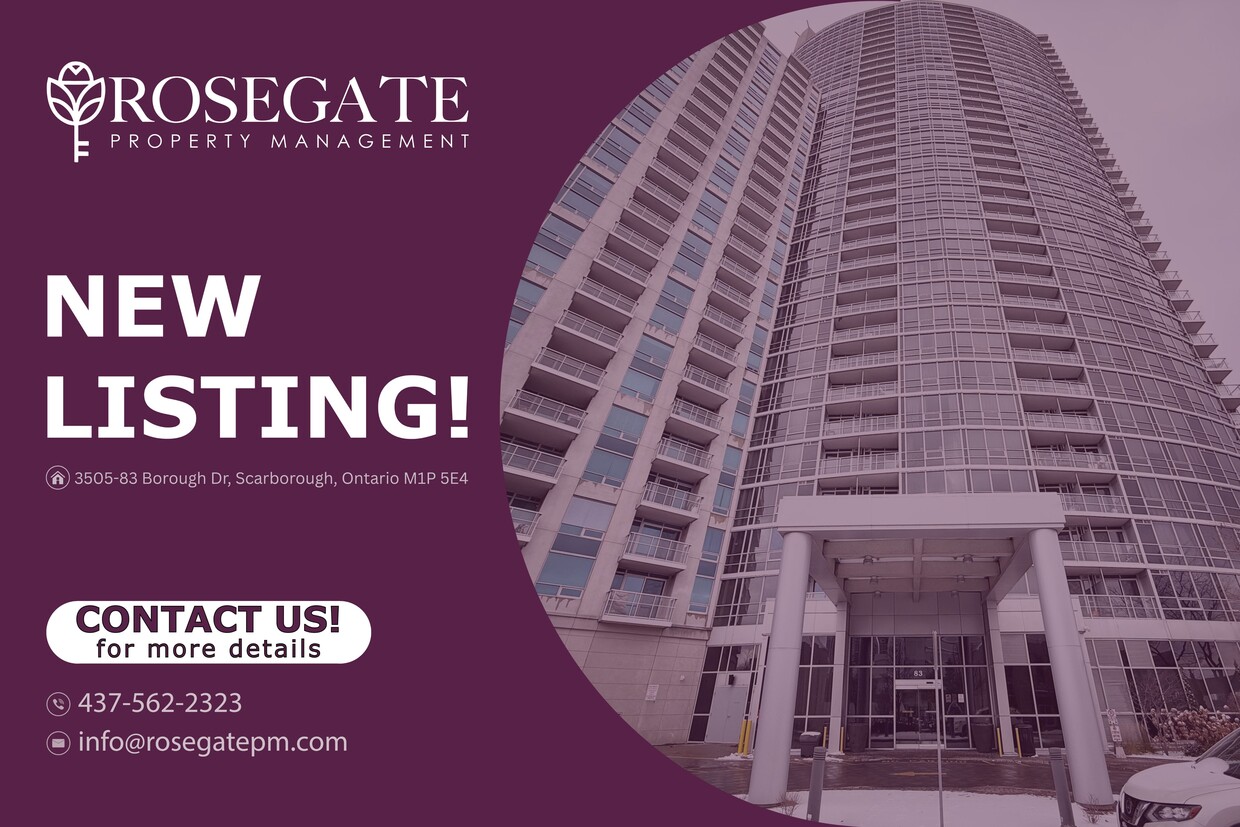 Primary Photo - Stunning Corner-Unit 2 Bedroom Condo with Private Balcony & Parking in Scarborough