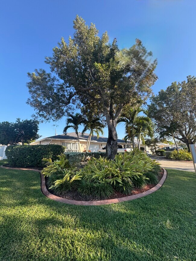 Se incluye un hermoso paisaje verde muy bien cuidado. - 3633 Country Club Blvd