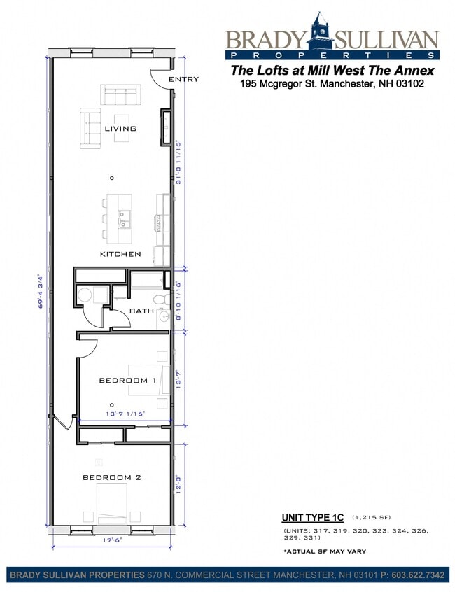 Interior Photo - Lofts at Mill West