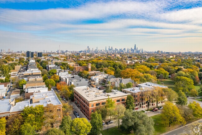 Aerial Photo - 2231-2237 N Kedzie Blvd