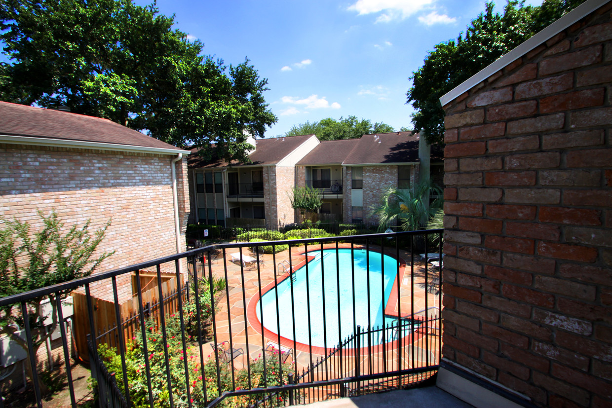 View from 1 of 2 balconies - 8100 Cambridge St