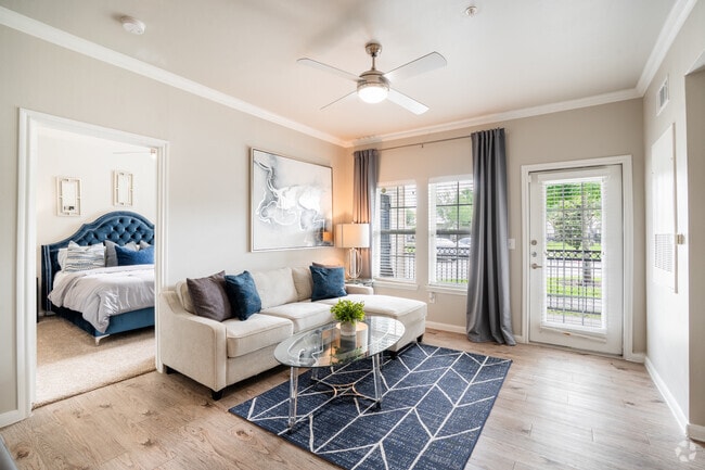 2BR, 2BA - 1,024SF - Living Room - Residence at Lake Jackson