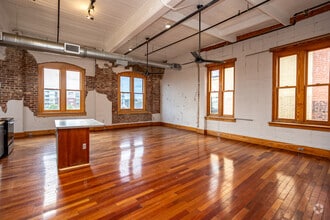 1BR, 1BA - 1,398SF - Unit 308 - Living Room - Emporium Lofts