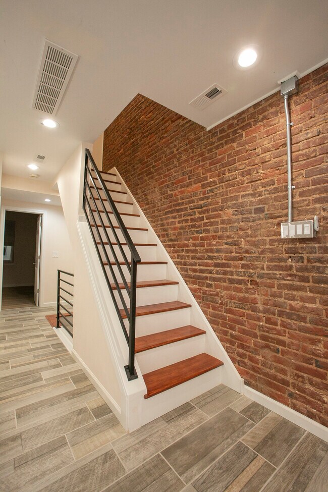 2nd-3rd floor stairs - 1319 N Howard St