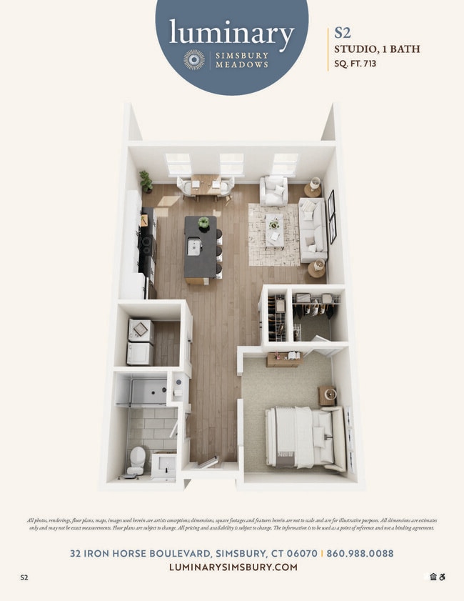 Floorplan - Luminary Simsbury Meadows