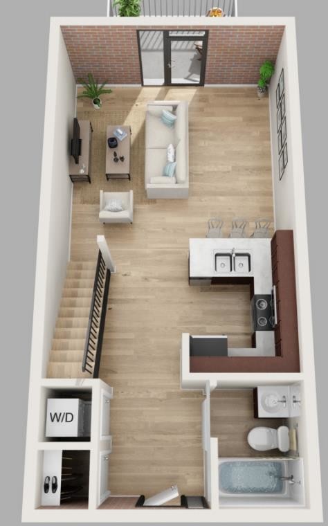 Plano de planta - Element Lofts