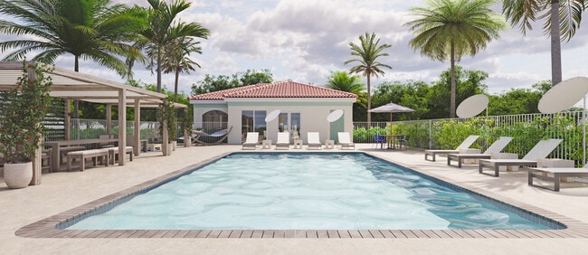 Pool - Melrose Apartments