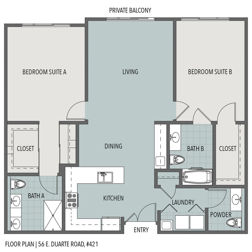 Floor Plan - 56 E Duarte Rd