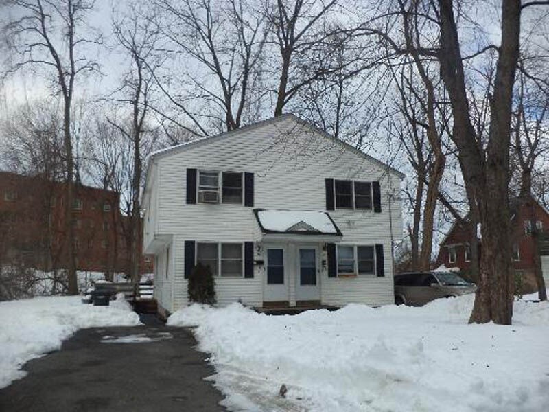Front of house in winter - 14 Cloverdale St