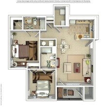 2x2 floorplan - Cresthaven