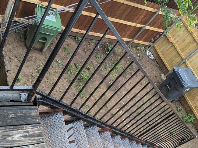 private fenced backyard - 1804 Romack Ct