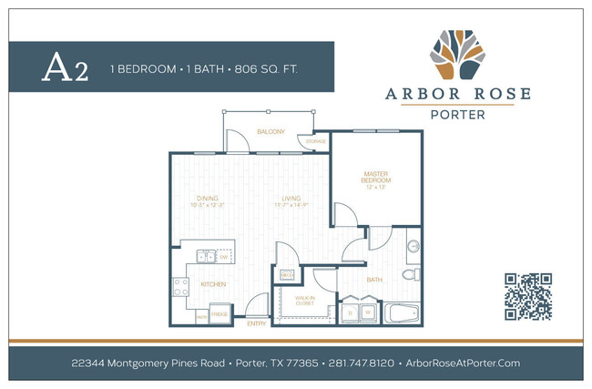 Floorplan - Arbor Rose Porter