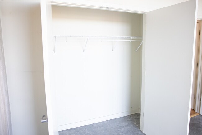 Large closets in both bedrooms - 555 Berrien St