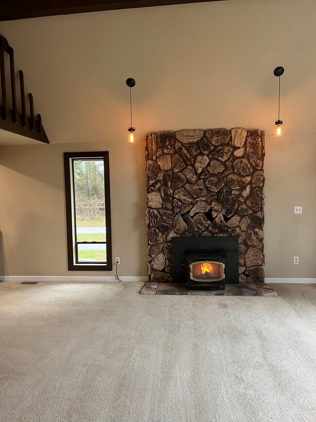 Pellet stove provides cozy wood heat without the mess - 21020 SE 358th St