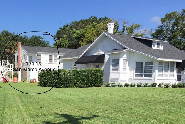 134 1/2 located directly behind 134 house - 134 San Marco Ave