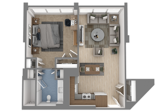 06 The Estero 1 Bedroom 1 Bathroom Water View 556 Sqft.png - Edison Grand