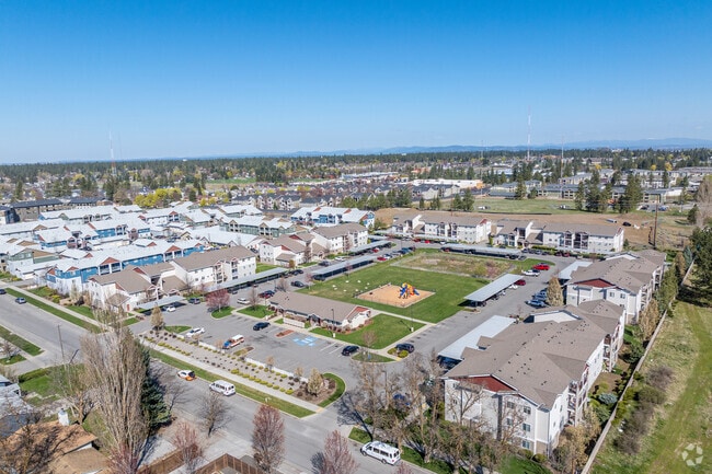Aerial Photo - 55th Ave on the South Hill Apartments