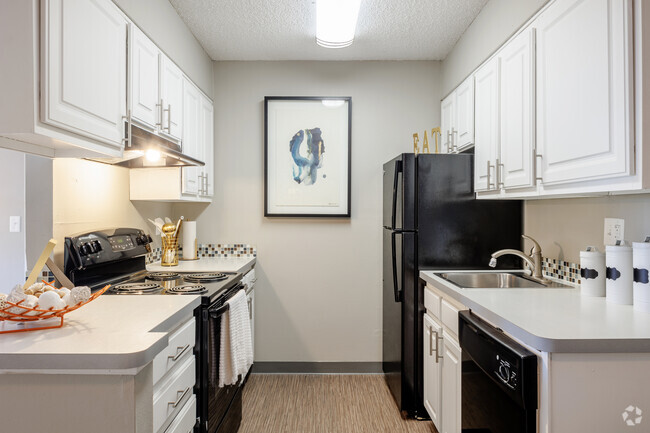 1BR, 1BA - 700SF - Kitchen - The Modern