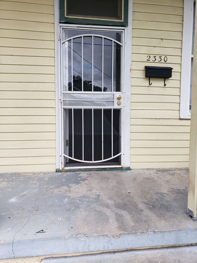 Front porch - 2330 Frenchmen St