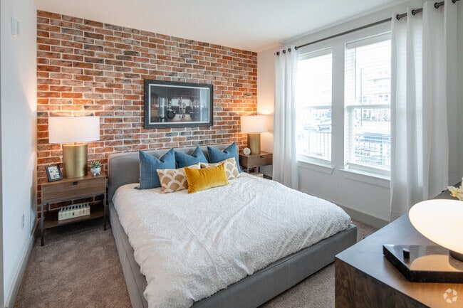 1BR, 1BA - A3 - 849SF - Bedroom - Mainstead at Century Farms Apartments