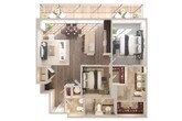 Rousseau - 2 Bedroom 2.5 Bath