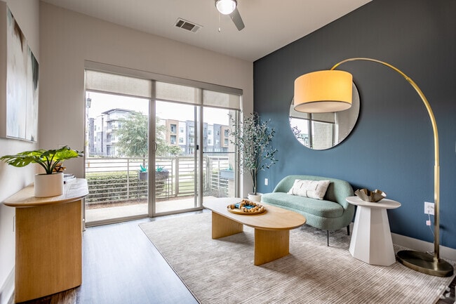 1BR, 1BA. - 726SF - Living Area - Aspen at Mercer Crossing