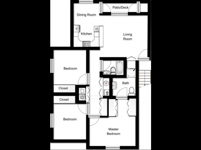 3BR/2BA - Kensington Apartment Communities