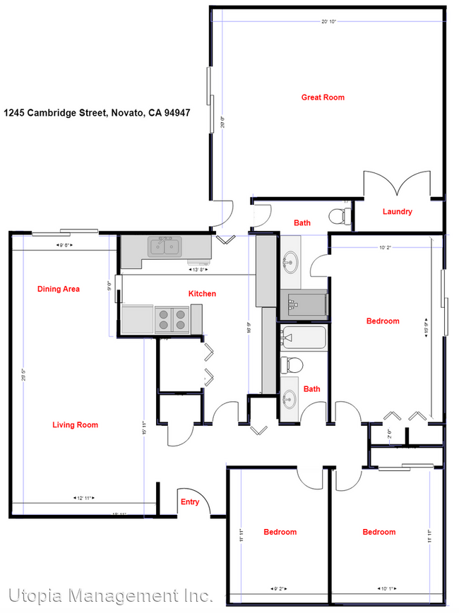 Foto del edificio - 3 br, 2 bath House - 1245 Cambridge Street