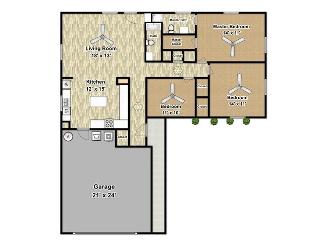 Building Photo - Updated 3 Bed House with Fenced Yard & Garage