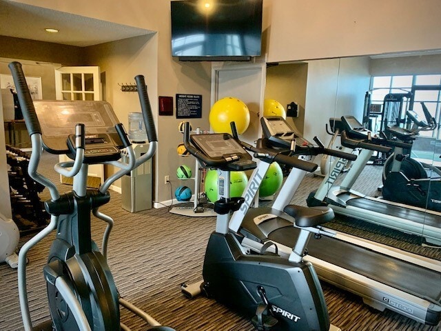 Fitness Room - Wood Creek Apartments