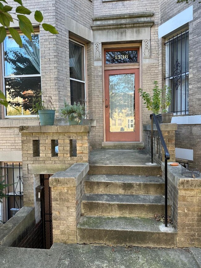 Front steps and stoop - 1336 Kenyon St NW