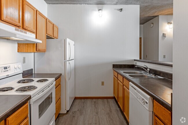 1 habitación, 1 baño, 699 pies cuadrados, cocina - University Dale Apartments