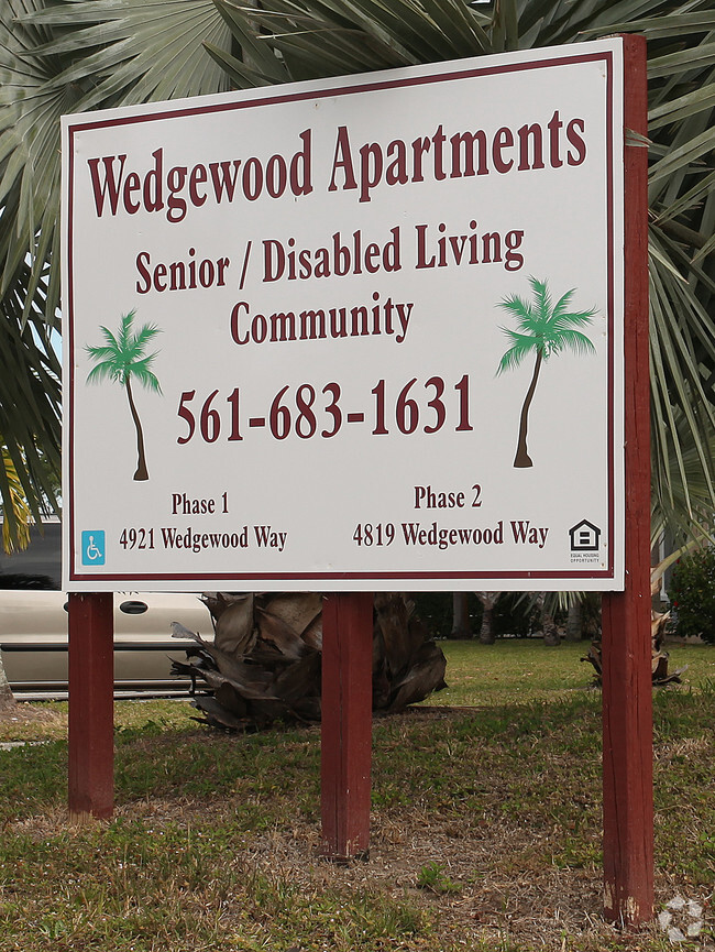 Sign - Wedgewood Apartments