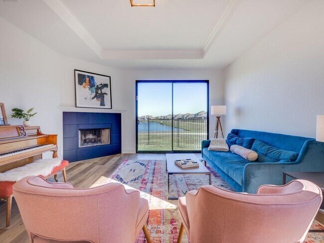 View of lake from Living room - 300 Perryville Loop