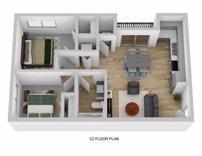 Interior Photo - The Quinn | Modern Apartments on Historic Grand Ave