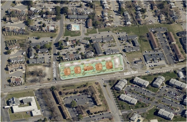 Aerial Photo - Summer Haven Apartments