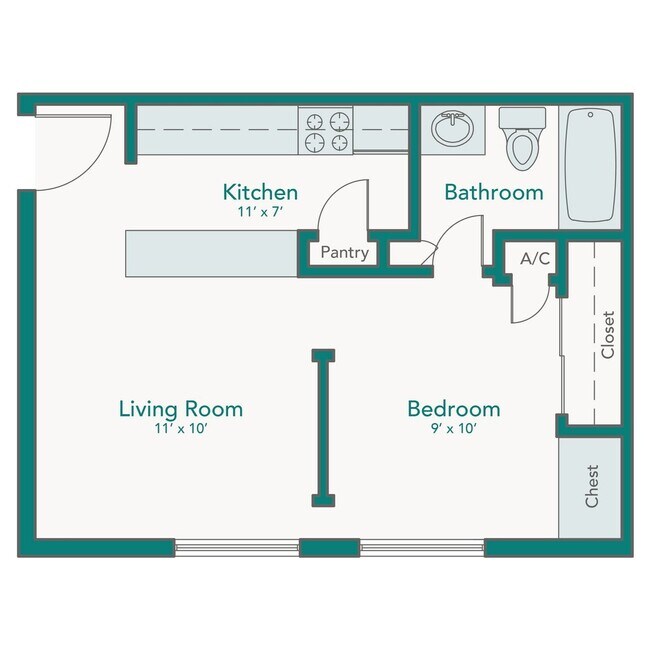 Foto del interior - Crystal Falls Apartments