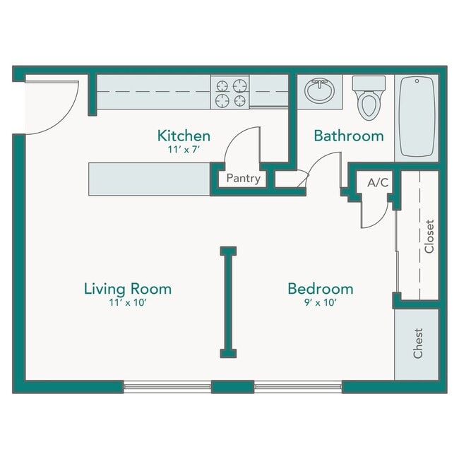 Interior Photo - Crystal Falls Apartments
