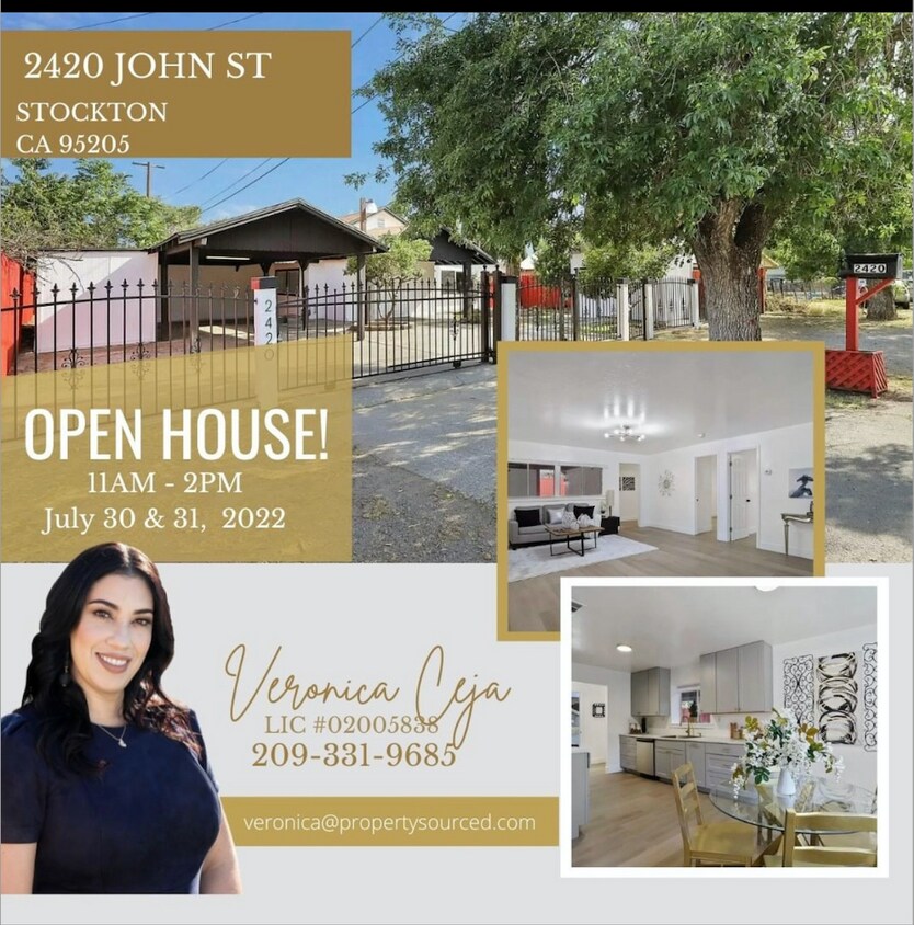 2420 John St, Stockton, CA 95205 House for Rent in Stockton, CA