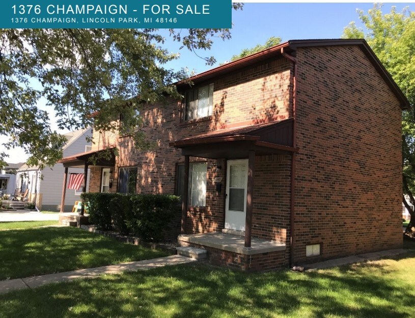 1376 Champaign Rd, Lincoln Park, MI 48146 Apartments in Lincoln Park