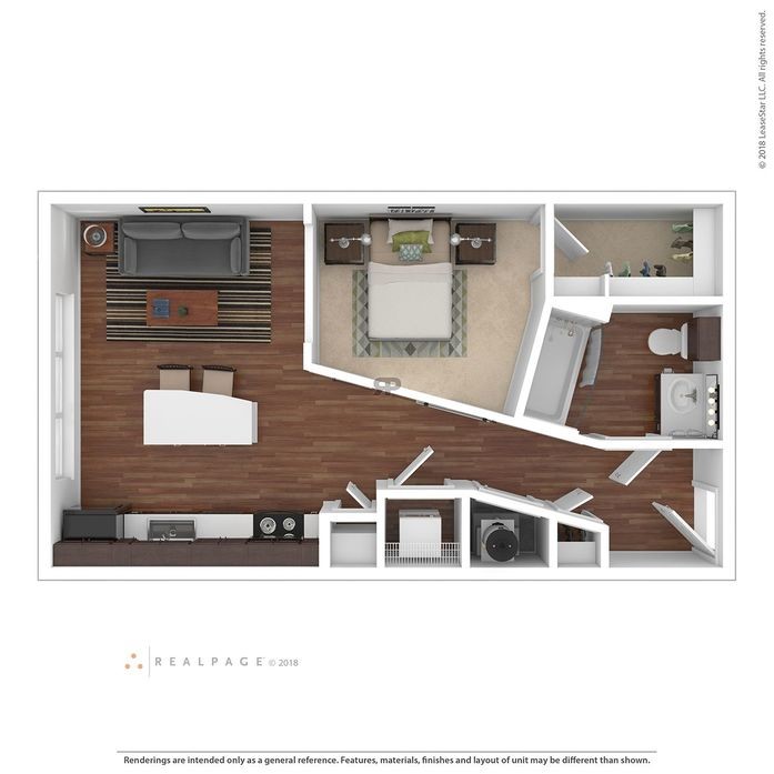 STUDIO APARTMENT 『FLIGHT』　APT. CLASSICS The Studio at ThinkEast - 1143 Shady Ln Austin, TX 78721