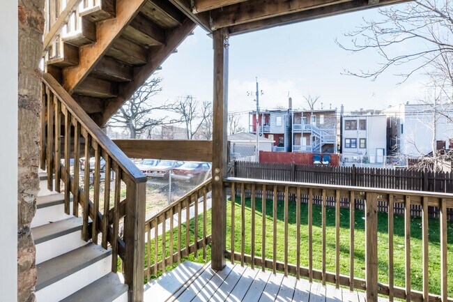 Back deck - 634 N Hamlin Ave