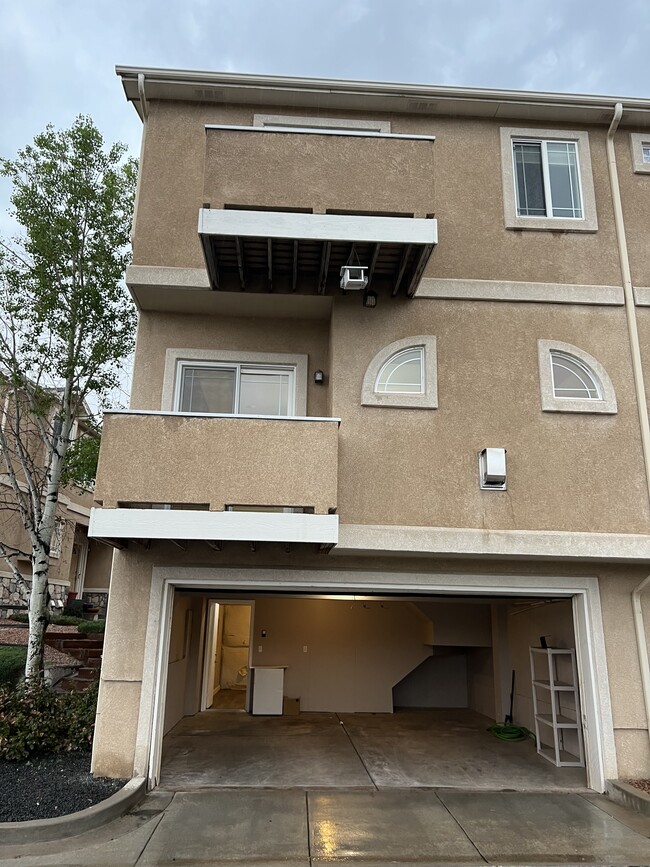 Back of Unit w/ Garage Entrance - 2237 Stepping Stones Way