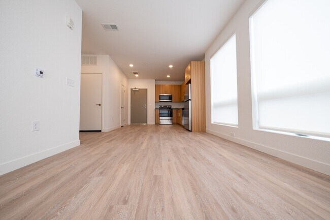 Vista de la cocina desde la sala de estar. - Fitz Gateway