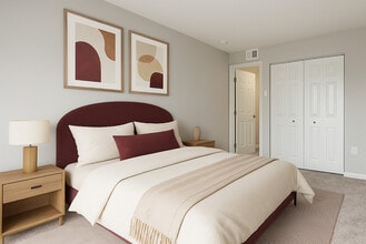 Bedroom - Newpointe Apartments