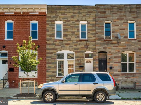 Exterior - Front - 105 N Patterson Park Ave