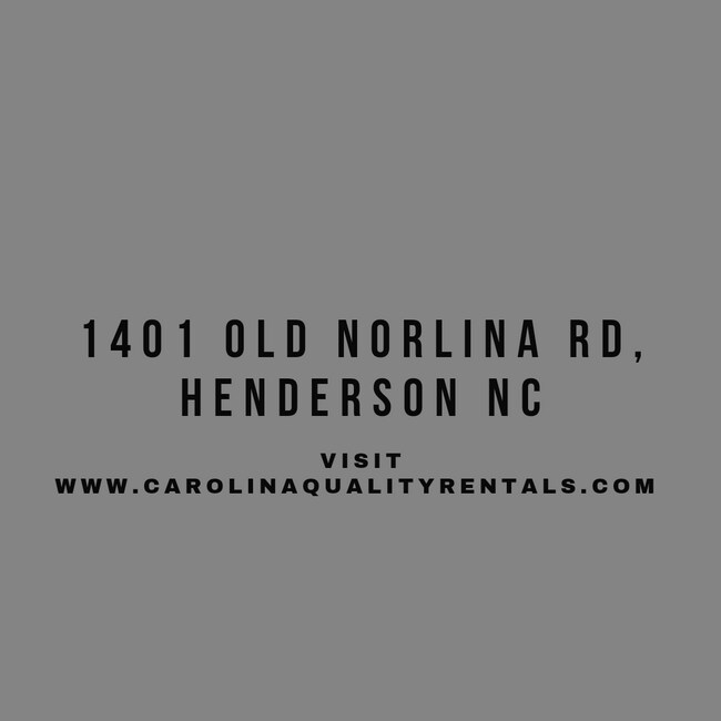 Foto del edificio - 1401 Old Norlina Rd